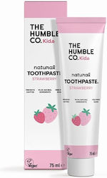 The Humble Co. Pastă de Dinți pentru Bebeluși cu Aromă de Căpșuni 75ml The Humble Co. Pastă de Dinți pentru Bebeluși cu Aromă de Căpșuni 75ml