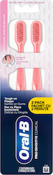 Oral-B Pro-Sensitive Clinical Οδοντόβουρτσα Extra Soft Ροζ 2τμχ Oral-B Pro-Sensitive Clinical Οδοντόβουρτσα Extra Soft Ροζ 2τμχ