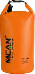 Mcan Waterproof Dry Bag 20L Orange Mcan Waterproof Dry Bag 20L Orange