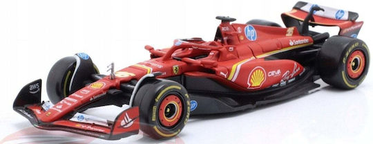 Bburago Ferrari Ferrari F1 Team Sf24 Modeling Figure Car Red in Scale 1:43 14x7x7cm.