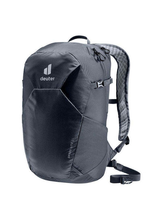 Deuter Speed Lite 21 Ορειβατικό Σακίδιο 21lt Αδιάβροχο Μαύρο Daypack
