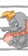 Πετσέτα Θαλάσσης Jerry Fabrics 100% Cotton 70*140cm Disney Dumbo 960813