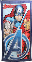 Prosop de plajă pentru copii Marvel Avengers 70x140cm Qe4209 B Albastru închis Prosop de plajă pentru copii Marvel Avengers 70x140cm Qe4209 B Albastru închis