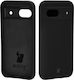 Bizon Back Cover Silicon / Tempered Glass Negru (Google Pixel 8a - Traducere: Google Pixel 8a)
