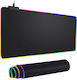 Luvlu Mousepad Gaming Profesional XXL cu Iluminare RGB, 14 Moduri de Lumină LED, Suprafață Moale și Rezistentă la Stropire, Bază din Cauciuc Antiderapantă, Margini Cusute, Cablu USB Inclus, 900x400x4mm, Design Hartă a Lumii