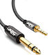 ATC Cable 6.3mm male - 6.3mm male 2m Χρυσό (PRD-000025528)