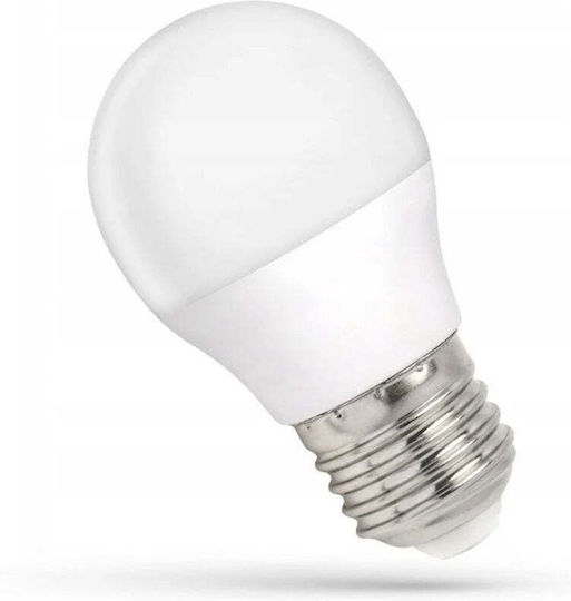 Spectrum LED Лампа 4W 82mm За Накрайник E27 И Форма P45 Топло Бяло 320 Лумени