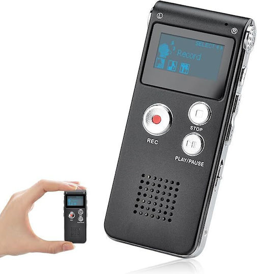 Voice Recorder Ψηφιακή 38270 με Eσωτερική Μνήμη 16GB