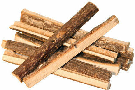 Rodent Treat Nibbling Natural Wood Length 12 cm