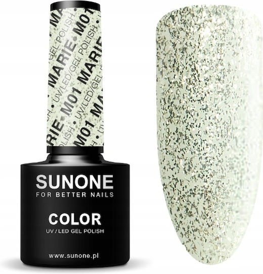SUN ONE UV Semipermanent Lac de Unghii M01 5gr 1buc