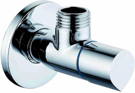Blue Ceramic Angle Ball Valve 1/2 X 1/2