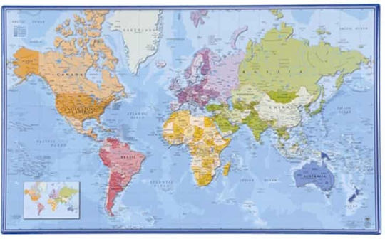 Desk Pad 59.8 x 36.5 cm World
