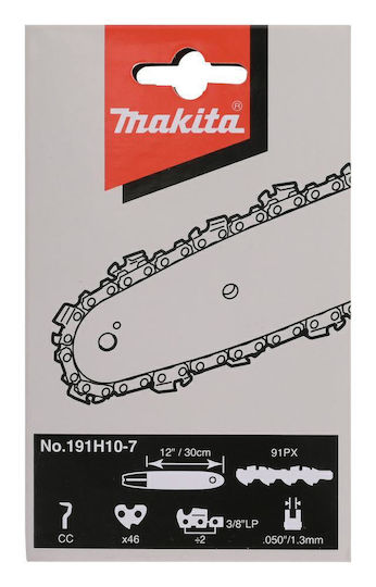 Makita Cutting Chain 91px 30cm 1.3mm 3/8"