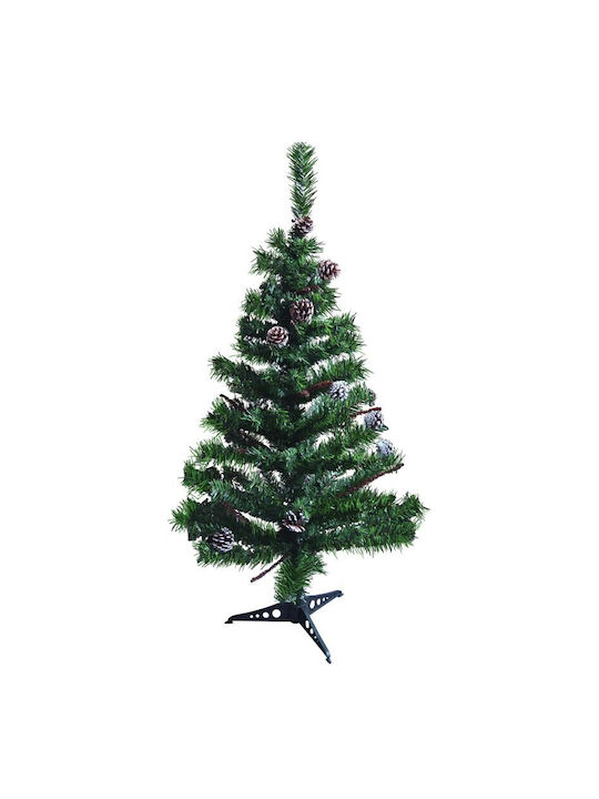 Christmas Tree with Pinecones 90cm