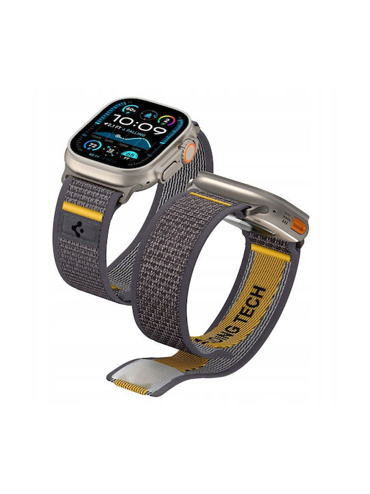 Spigen Athlex Air Armband Stoff Gray (Apple Watch 44/45/46mm/Ultra 49mm)