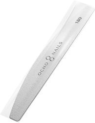 Ocho Nails Slim Half-moon File 100/180 1 Pc Safe Pack