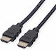 Roline Кабел 11.99.5904 HDMI M към HDMI M 5m Черен Позлатени конектори