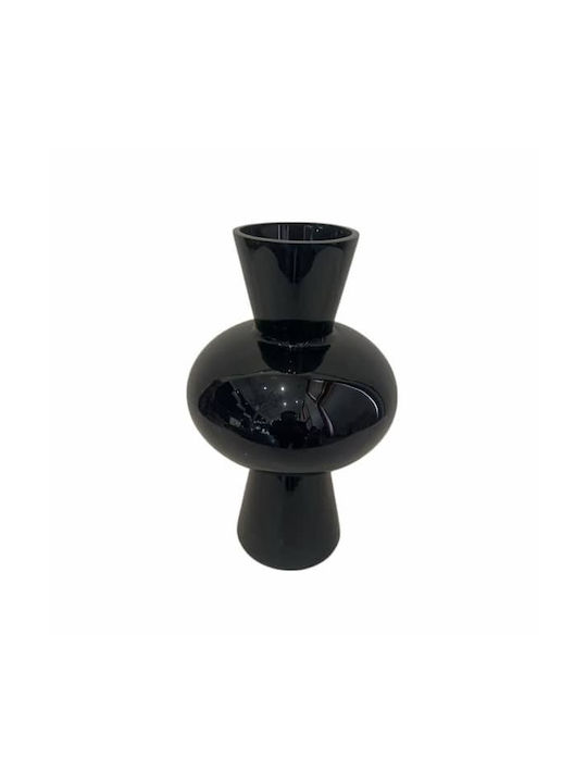 Art et Lumiere Decorative Vase Black 11x11x30cm