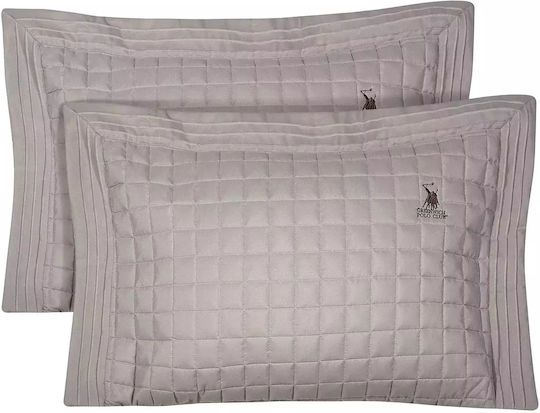 Greenwich Polo Club Pillowcase Set Oxford Taupe 50x70cm.