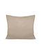 Darymex Decorative Pillow Case from 100% Cotton Dark Beige 041 50x70cm.