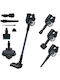 Hoover HF4P10YP 011 Επαναφορτιζόμενη Σκούπα Stick 25.2V Μπλε