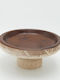 Διακοσμητικό Μπωλ Ξύλινο Καφέ 25x11x11cm