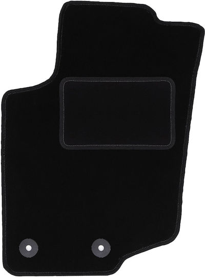 Black Driver Mat Peugeot 207 Sw Station Wagon Hatchback 2006-2012