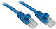 Lindy U/UTP Кат.6 (Gigabit) Мрежов Кабел Ethernet 3м Син