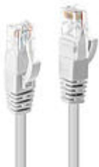 Lindy U/UTP Cat.6 Gigabit Network Cable Ethernet 15m White
