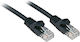 Lindy U/UTP Kat.6 Ethernet Netzwerkkabel 5m Schwarzes