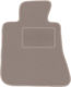 Beige Driver's Car Mat Renault Talisman Sedan Grandtour Station Wagon 2015