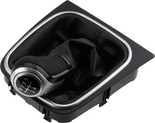 Schalthebelknauf + Schaltsack für VW Golf V 2003-, Golf VI 2008-, Jetta 2005-