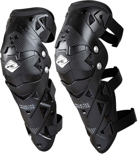 Επιγονατιδες Titanium Knee Guards Black White Kenny