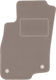 Beige Fahrermatte Alfa Romeo Mito Hatchback 2008-2019