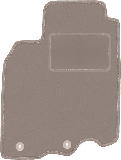 Beige Driver's Mat Honda Insight Ii Hatchback 2009-2014