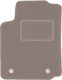 Beige Fahrermatte Citroen C2 Hatchback 2003-2009