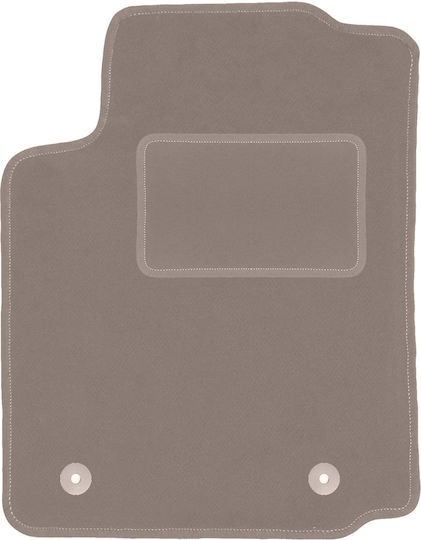 Beige Fahrermatte Citroen C2 Hatchback 2003-2009