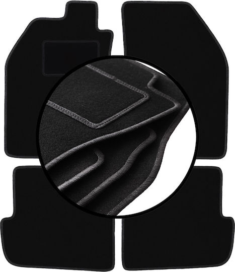 Velour Carpet Car Mats Set Saab 9000 Sedan 1984-1991