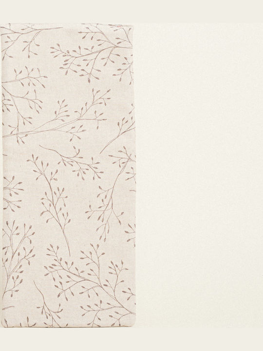 Beauty Home Cloth Easter Candle Case Beige 90x22cm
