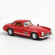 Norev Die-cast Fire Truck Model 1:43 Scale Mercedes Benz 300 SL 1954 Jetcar
