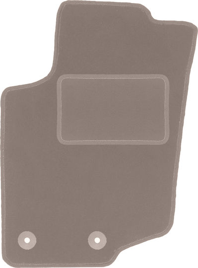 Beige Car Mat Peugeot 207 Sw Station Wagon Hatchback 2006-2012