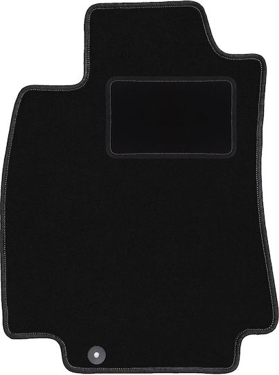 Schwarze Fahrermatte Nissan Tiida C11 Hatchback Limousine 2004-2012