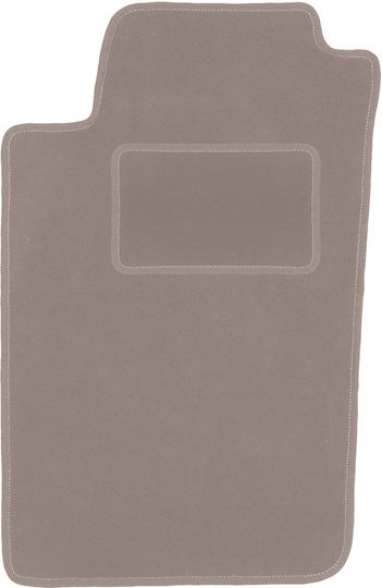 Beige Driver's Mat Peugeot 206 Hatchback Sw Station Wagon Cc Cabriolet 1998-2010