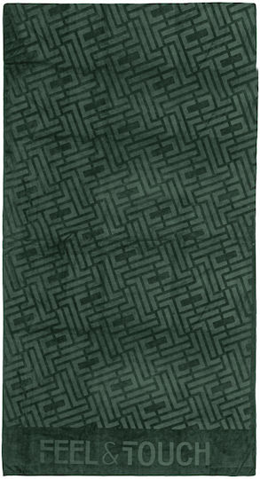 Guy Laroche Beach Towel Green 90x170cm.