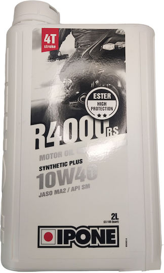 Ipone 4T Synthetisches Ester R4000rs 10w40 2l Motorrad-Schmierstoffe