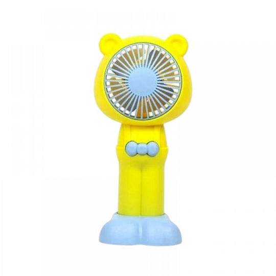 Hq66-27 Ventilator De Mână USB 3W Galben