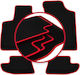 Carlux-red Car Mats Bentley Continental Gt V8 2013-2022