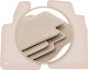 Premium Beige Floor Mats Fiat Barchetta Coupe Cabrio 1995-2005