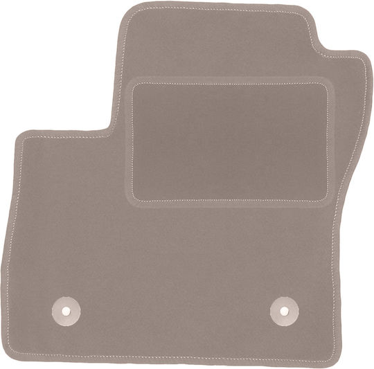 Beige Driver Mat Ford Grand C-max Minivan 2011-2015