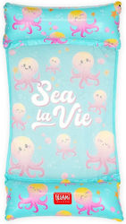 Legami Milano Light Blue Inflatable Sea Mat Legami Milano Light Blue Inflatable Sea Mat